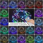 66ft 200 LED RGB Christmas Fairy Lights with Remote
