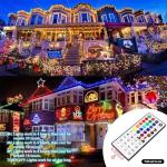 66ft 200 LED RGB Christmas Fairy Lights with Remote