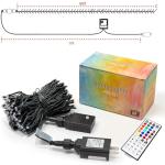 66ft 200 LED RGB Christmas Fairy Lights with Remote