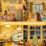 400 LED Waterproof String Lights with Remote