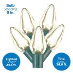 Philips 50 LED Warm White C9 Christmas Lights