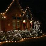 Battery Operated 100LED Christmas String Lights - 2 Pack