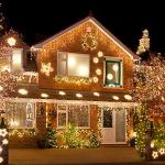 Battery Operated 100LED Christmas String Lights - 2 Pack
