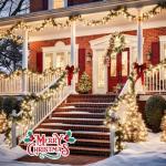 Brightown 200 LED Battery Operated Christmas Lights