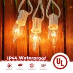 Brightown 50ft C9 Vintage Christmas String Lights