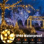 66ft Battery-Powered Fairy Lights with Remote