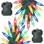 50 LED Battery Operated Outdoor Christmas Lights