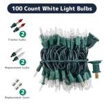 100 Clear Christmas String Lights - 20 ft