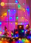 66 FT Multicolor C9 Christmas String Lights