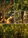 200 LED Solar String Lights - 2 Pack