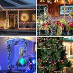 70 Count Multicolor Christmas Lights - Connectable