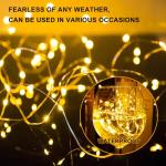 6PCS Battery-Powered Fairy Lights with Remote