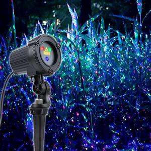 Outdoor Laser Christmas Lights Projector with Motion