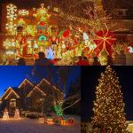 150 Count Warm White Christmas String Lights, 33FT