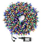 300LED Waterproof Multicolor Christmas String Lights 105FT
