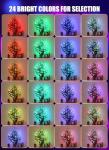 Minetom Color Changing Fairy String Lights - 100 LEDs