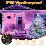 300LED Waterproof Multicolor Christmas String Lights 105FT