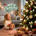 50 FT Vintage C9 Outdoor Christmas String Lights