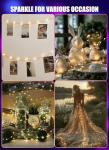 Minetom Color Changing Fairy String Lights - 100 LEDs