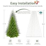 Warm White 448 LED Christmas Tree String Lights