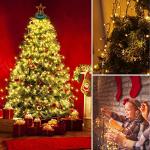Warm White 448 LED Christmas Tree String Lights