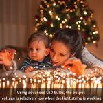 Warm White 448 LED Christmas Tree String Lights