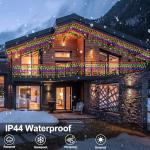 10Ft Battery Operated Color Changing Icicle Lights