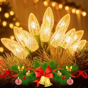 Brightown 100 Ft C9 LED Outdoor Christmas Lights