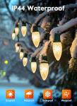 Brightown 100 Ft C9 LED Outdoor Christmas Lights