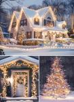Brightown 100 Ft C9 LED Outdoor Christmas Lights