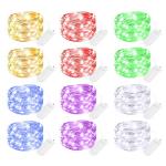 Brightown 12-Pack Multi-Color LED Fairy Lights