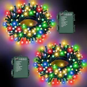 100-LED Battery Operated Christmas String Lights
