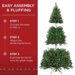 6ft Pre-Lit Christmas Tree with 250 Lights