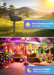 Minetom 160FT Solar String Lights - 4 Pack