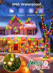 Minetom 160FT Solar String Lights - 4 Pack