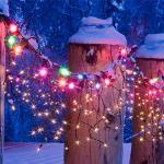 25 Count C9 Vintage Incandescent Christmas Light Bulbs