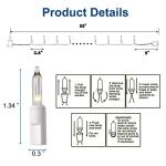 Clear 150-Count Outdoor Christmas String Lights