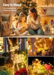 Minetom 100 LED Twinkle Fairy Lights with Remote