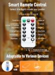 Minetom 100 LED Twinkle Fairy Lights with Remote