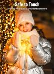 Minetom 100 LED Twinkle Fairy Lights with Remote