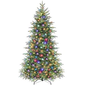 6ft Multicolored LED Pre-Lit Christmas Tree