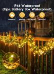 Battery Operated Fairy Lights with Remote - 2 Pack