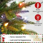 6ft Multicolored LED Pre-Lit Christmas Tree