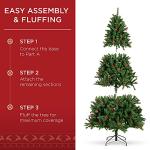 6ft Pre-Lit Spruce Artificial Christmas Tree