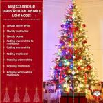 6ft Multicolored LED Pre-Lit Christmas Tree