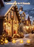 50 FT Vintage Warm White C9 Christmas Lights