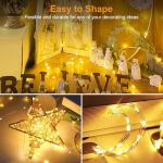 30 Pack Battery-Operated Fairy Lights - 7ft Warm White