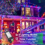 100FT 300 LED Multicolor Christmas String Lights
