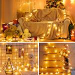 Battery Operated 50 LED Star String Lights