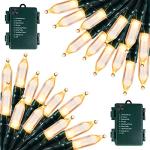 Battery Operated 50 LED Mini Christmas Lights